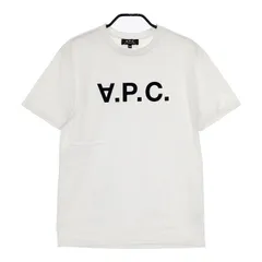 新品未使用 ⭐レディース A.P.C. アーペーセー ロゴ Tシャツ　ホワイト アーペーセー A.P.C. Tシャツ 定番 トップス ホワイト
