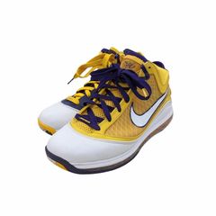 NIKE LEBRON 7 LAKERS CW2300-500 ナイキ レブロン 7 レイカーズ コート パープル ホワイト-アマリロ サイズ 26