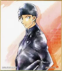 【中古】食玩 雑貨 5.赤井秀一 「名探偵コナン 色紙ART4」