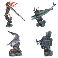 【中古】トレーディングフィギュア 全4種セット 「いきもの大図鑑ミニコレクション 深海魚」