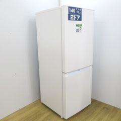 Haier ハイアール 冷蔵庫 ファン式 140L 2ドア JR-NF140M ホワイト 2022年製 一人暮らし 洗浄・除菌済み