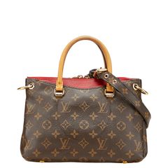 ルイ ヴィトン モノグラム パラスBB ハンドバッグ ショルダーバッグ 2WAY M41241 スリーズ ブラウン PVC レザー レディース LOUIS VUITTON【205-17788】