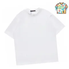 【今日WTO】Louis Vuitton 25SS 夏の新着 襟元アルファベット刺繍丸首 T シャツ-FX41