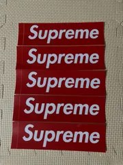 Supreme BOXロゴ ステッカー 5枚セット