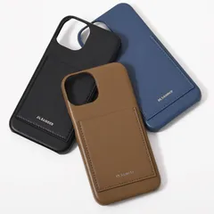<新品未使用> ジルサンダー iPhone14 iPhone13 レザーケース JIL SANDER JILSANDER ジルサンダー iphone14 レザーフォン