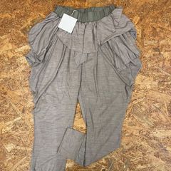 新品 未使用 日本製 YOiM furfur ヨイン ファーファー フリルデザインパンツ Ladies レディース MADE IN JAPAN