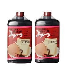 老舗 桃太郎みつ(黒蜜) 360g×2個セット 自然食 平野商店 4963089141179のサムネイル