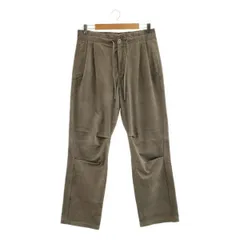 【美品】  nonnative / ノンネイティブ | VOYAGER EASY PANTS SHEEP LEATHER / 羊革 シープレザー ドローストリング  パンツ | 0 | khaki | メンズ