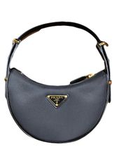 PRADA プラダ アーケ ナイロン×レザー 2WAYショルダーバッグ ブラック