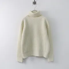美品 アーツアンドサイエンス ARTS&SCIENCE ウール タートルネックニットプルオーバー 1/オフホワイト トップス【2400013837231】のサムネイル