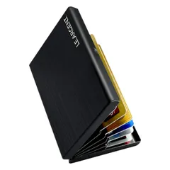 【新着商品】極小財布 【スキミング防止 クレジットカードケース ケース 8枚スロット拡張版】 カード メンズ カードケース