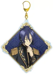 【新品】キーホルダー [新品] 六道骸(10年後) 描き下ろし 夢見る玉座ver. BIGアクリルキーホルダー 「家庭教師ヒットマンREBORN!」
