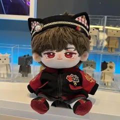 15cm ぬいぐるみ 服 ヘッドウェア コート 半ズボン 靴 綿人形 服 着せ替え アクセサリー