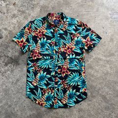 古着 GEORGE ジョージ アロハシャツ 総柄シャツ アメカジメンズ レディース ヴィンテージ商品番号026