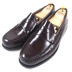 美品▼Brooks Brothers ブルックスブラザーズ 5229 Uチップ レザーシューズ ローファー ダークブラウン 11 メンズ ビジネスオスス◎