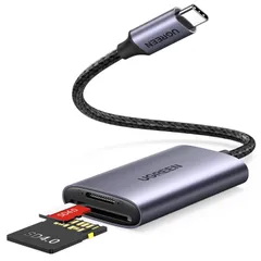 【話題】UGREEN USB-C SDカードリーダー SD 4.0 UHS-II SDXCカード 4K動画 高速転送 UHS-I/UHS-II 用 SDXC/SDHC/SD/MMC/RS-MMC/microSDXC/microSD/microSDHCなど uh