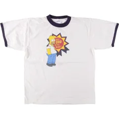 希少　デルタ 00s THE SIMPSONS Tシャツ　大特価‼️ 2025年最新】delta the simpsonsの人気アイテム - メルカリ