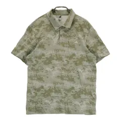 サイズ：XL ADIDAS GOLF アディダスゴルフ IU4429 半袖ポロシャツ 総柄 カーキ系 [240101511887] ゴルフウェア メンズ ストスト