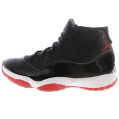 NIKE (ナイキ) AIR JORDAN 11 RETRO BRED エアジョーダン11 レトロ ブレッド ハイカットスニーカー ブラック US10.5/28.5cm 378037-010