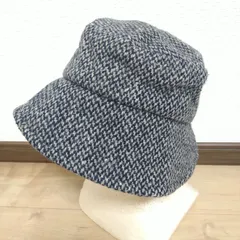 イタリア製(^w^)b UNITED COLORS OF BENETTON ユナイテッドカラーズ オブ ベネトン バケットハット バケハ ニット ハット グレー系 80s 90s ヴィンテージ ビンテージ メンズ レディース 男女兼用 サイズS