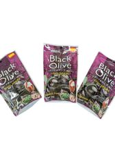朝日ブラックオリーブ【種抜き】50g×3袋セット❗スペイン産　ワインのお供に❗