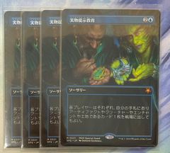 MTG 実物提示教育　SPG 4枚セット