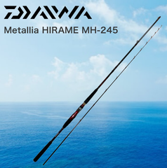 【美品】DAIWA メタリア ヒラメ MH-245 釣具 ロッド アウトドア