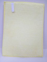 B級品 訳あり品 マイクロクロス 雑巾 タオル 掃除道具 便利グッズ 黄色 在庫1点 側面が開いている