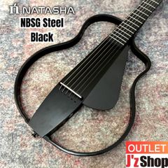 【OUTLET】Natasha / NBSG Steel, Black <次世代スマートギター / ワイヤレス / Bluetooth / バッテリー駆動 / 専用アプリ連携 / ヘッドセット対応 / エフェクト内蔵 / イコライザー搭載>