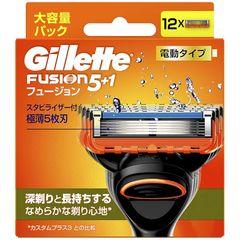 Gillette フュージョン 電動タイプ 替刃12コ入