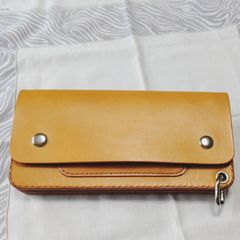 メンズ Made in GM Japan 財布 アコーディオン wallet オレンジ