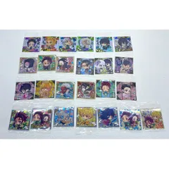 【★加古川物流】中古 未開封 鬼滅の刃 にふぉるめーしょん ウエハースシール 其ノ二 まとめ売り 25枚セット ① 【741】