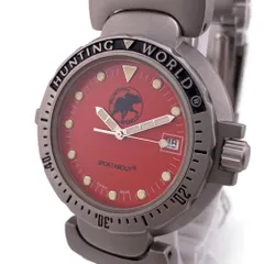 MADEハンティングワールド 腕時計 メンズ クォーツHW009（黒潮）イタリア製