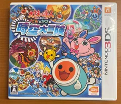 太鼓の達人 どんとかつの時空大冒険 ソフト ★ Nintendo 3DS 説明書付き