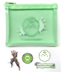 【中古】グッズセット 叢雲カゲツ クリアポーチ＆ステッカーセット 「バーチャルYouTuber にじさんじ ＆ NIJISANJI EN HEROES 1st Anniversary」