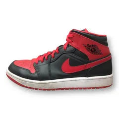 NIKE Air Jordan 1 Mid Bred Toe エアジョーダン1 ミッド ブレッドトゥ スニーカー DQ8426-060 ナイキ 27.5cm 86884A1