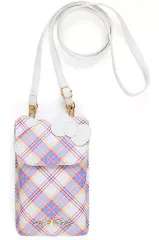 【中古】携帯サプライ ハローキティ スマホショルダー Dタータン 「サンリオキャラクターズ」