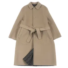 【美品】FENDI ズッカ柄 トレンチコート 総柄 黒 茶　size7 2025年最新】フェンディ ズッカ柄 コートの人気アイテム - メルカリ