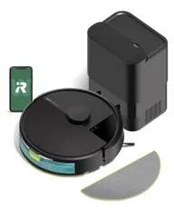 【2025 ルンバ（Roomba） 105 Combo ロボット + AutoEmpty 充電ステーション (ロボット掃除機) アイロボット（iRobot）【水拭き/両用/自動ゴミ収集/LiDARナビゲーション/パワーリフト [105黒:水拭き+自動ゴミ収集]のサムネイル