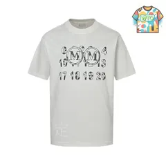 【今日特価】文字オーバー双 M T シャツ / Text Over Double M Tee-1