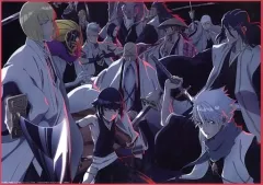 【中古】ポスター A3クリアポスター 護廷十三隊 「一番くじ BLEACH-ブリーチ- 千年血戦篇 OP.1」 D賞