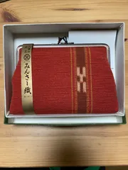 お値下げ！！　みんさー工芸館　謹製　ミンサー織　バッグ お出かけや旅行先でのバッグとして人気のトラベルショルダー