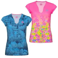 在庫処分特価】BIDI BADU(ビディバドゥ) ジュニア(ガールズ) Belle 2.0(ベレ 2.0) テック Vネック ゲームシャツ (19y8mテニス)【メール便発送】(310519978)