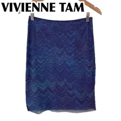 美品　VIVIENNE TAM 短冊　スカート　ヴィヴィアンタム　パワーネット 美品 VIVIENNE TAM スカート 短冊 ヴィヴィアンタム パワー