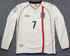 2002W杯 イングランド ホーム #7 ベッカム M - メルカリ