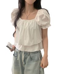 Bibiy CYNTHIA CROPPED BLOUSE - メルカリ