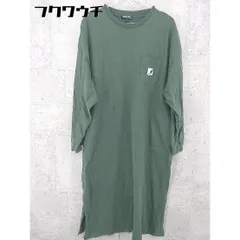 ◇ KANGOL カンゴール 長袖 ロング ワンピース サイズF グリーン レディース 【中古】 【1101260002229】