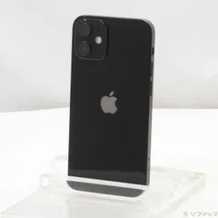 〔中古品〕 iPhone12 mini 64GB ブラック MGA03J／A SIMフリー【377】
