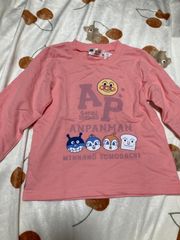 アンパンマン　トレーナー　新品　100cm 女の子　ピンク　秋服　冬服