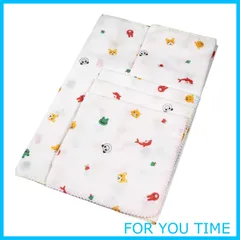 【特価商品】イサム商会 綿100% 日本製 ガーゼ入浴6点セット (バスタオル1枚、入浴タオル2枚、ガーゼハンカチ3枚) アニマル柄